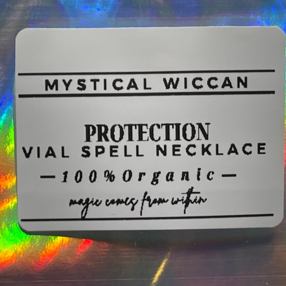 Protection Spell Necklace - Picture 2 of 2